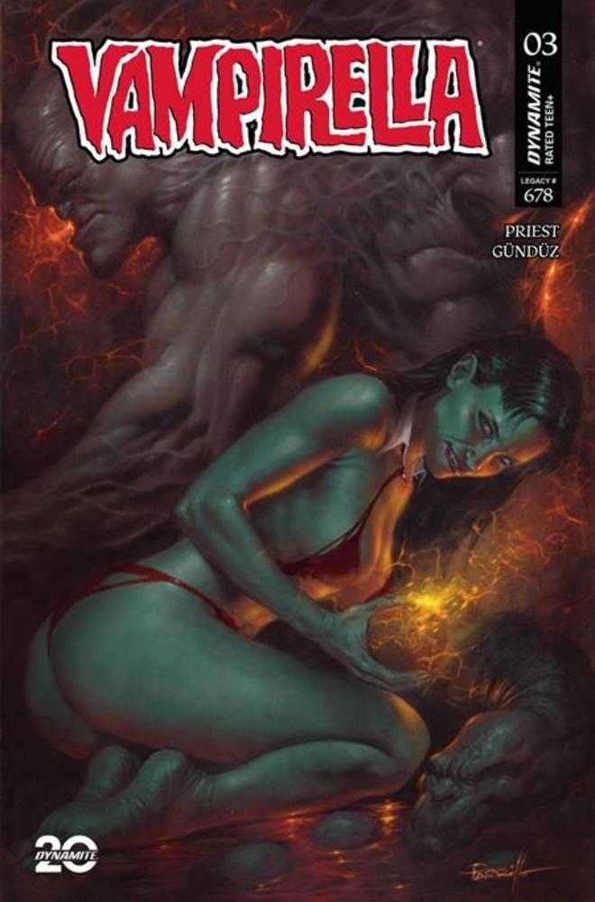 Dynamite Entertainment Vampirella (2025) #3 Lucio Parrillo