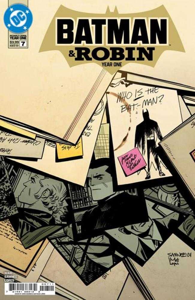 DC Comics Batman & Robin Year One #7 Chris Samnee