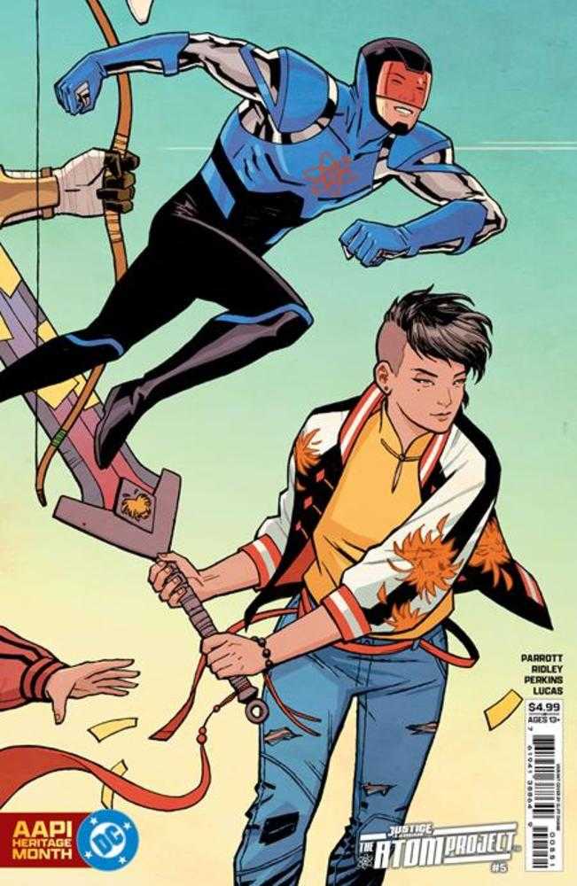 DC Comics Justice League The Atom Project #5 Cliff Chiang