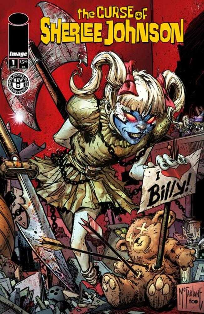 Image Comics Spawn The Curse Of Sherlee Johnson #1 Todd McFarlane