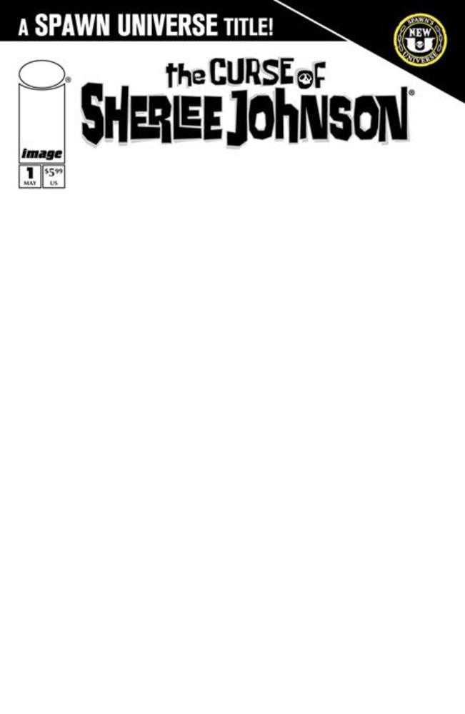Image Comics Spawn The Curse Of Sherlee Johnson #1 Blank Sketch