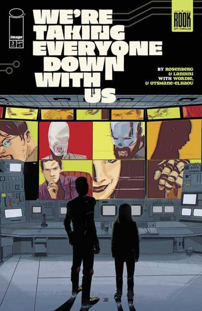 Image Comics We're Taking Everyone Down With Us #3 Stefano Landini