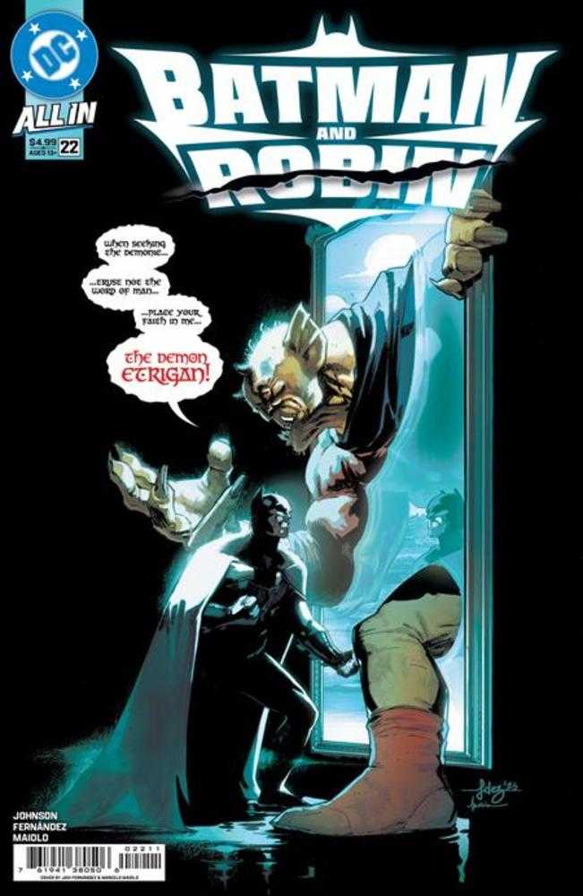 DC Comics Batman And Robin #22 Javier Fernandez
