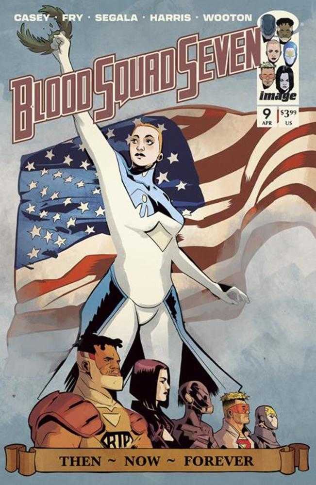 Image Comics Blood Squad Seven #9 Paul Fry