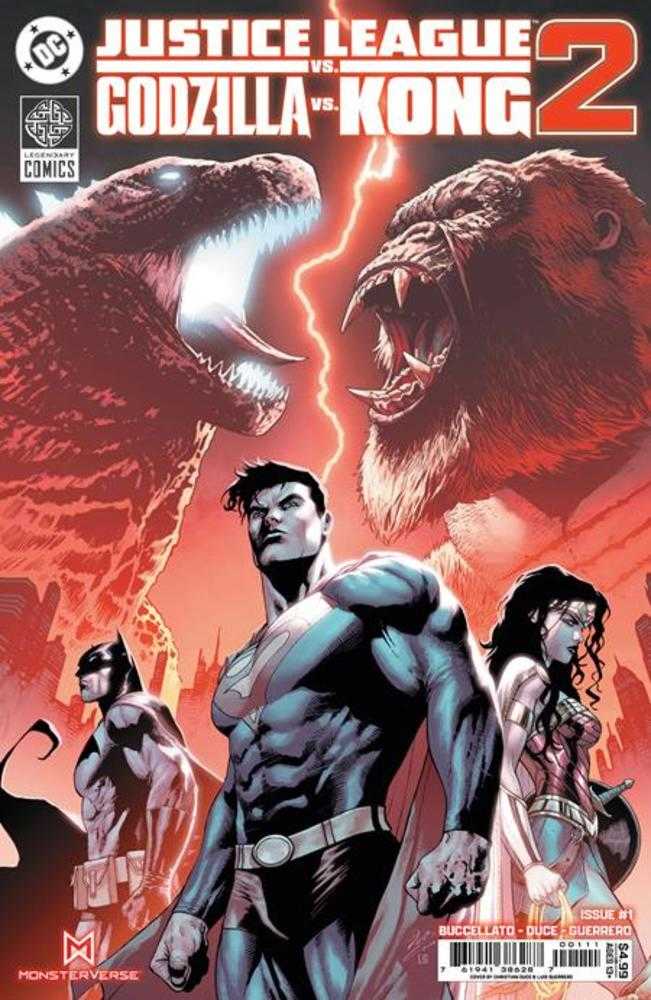 DC Comics Justice League Vs. Godzilla Vs. Kong 2 #1 Christian Duce