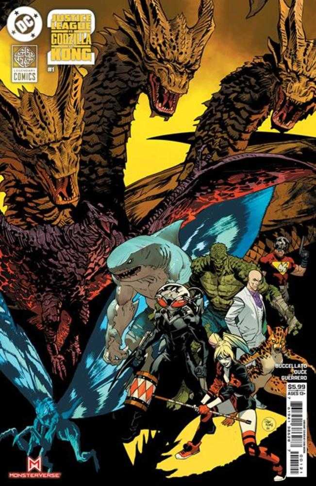 DC Comics Justice League Vs. Godzilla Vs. Kong 2 #1 Dan Mora