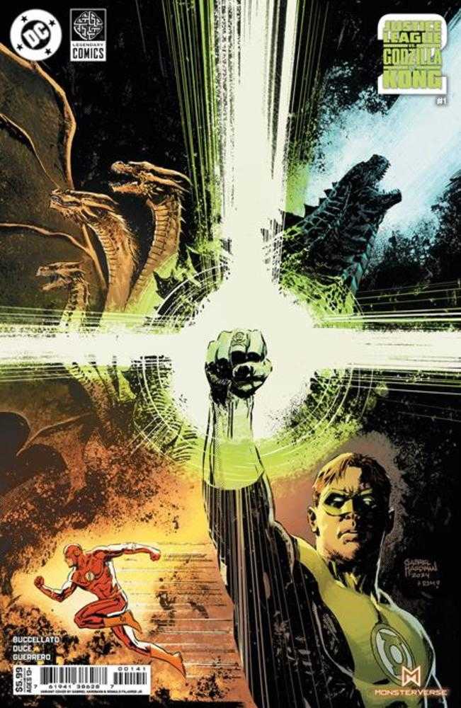 DC Comics Justice League Vs. Godzilla Vs. Kong 2 #1 Gabriel Hardman