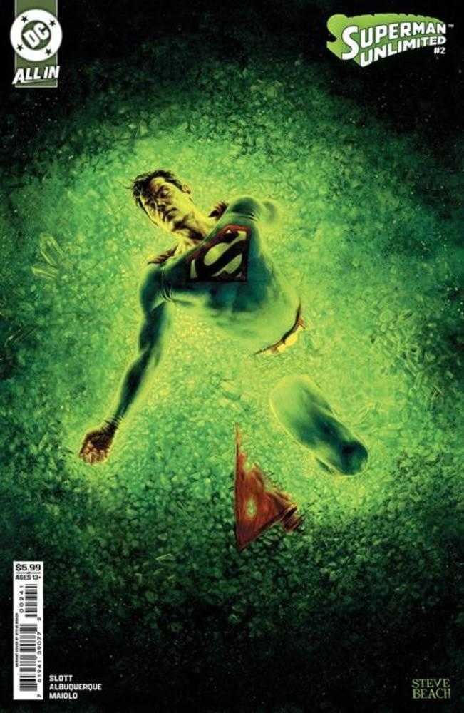 DC Comics Superman Unlimited #2 Steve Beach
