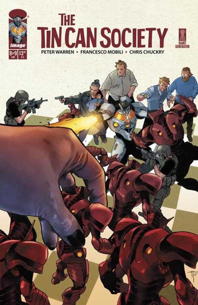 Image Comics Tin Can Society #8 Francesco Mobili