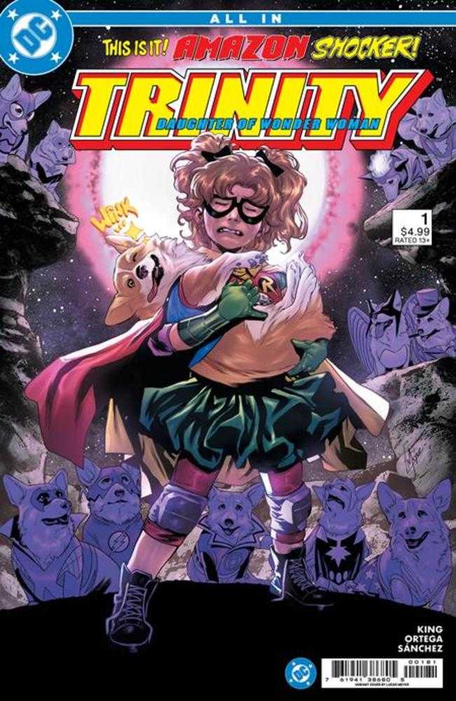 DC Comics Trinity Daughter Of Wonder Woman #1 Lesley Leirix Li
