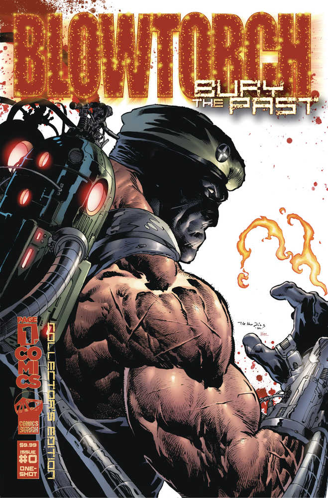 Blowtorch Bury The Past Special Collectors Ed Cvr A Netho Diaz