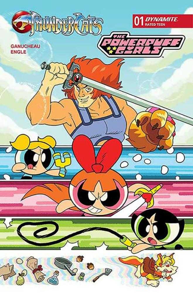 Dynamite Entertainment Thundercats Powerpuff Girls #1 Coleman Engle