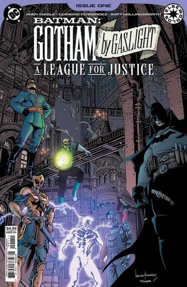 DC Comics Batman Gotham By Gaslight - A League For Justice #1 Leandro Fernandez