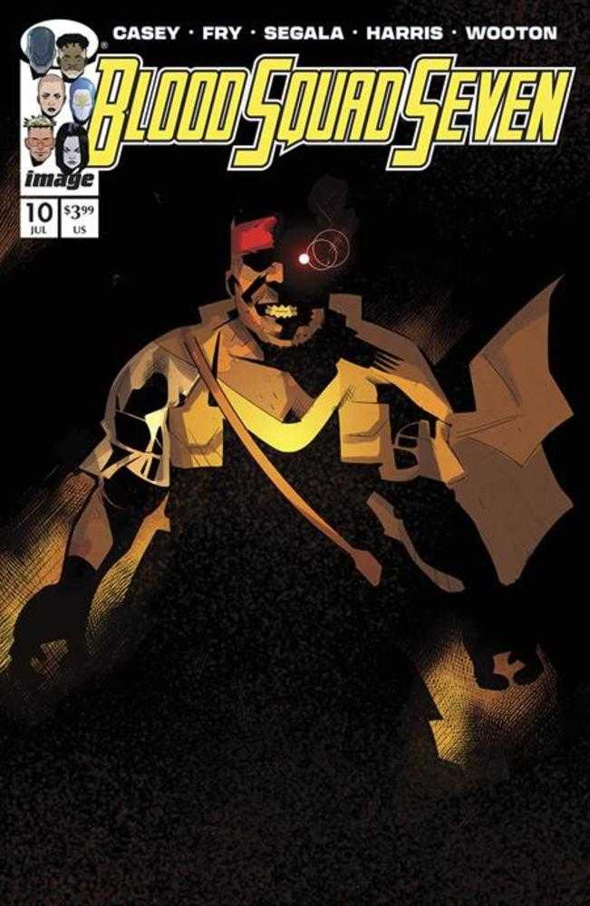 Image Comics Blood Squad Seven #10 Paul Fry