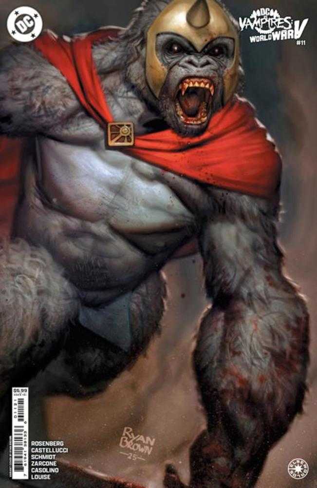 DC Comics DC Vs Vampires World War V #11 Ryan Brown