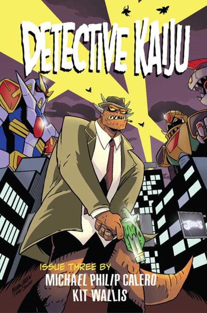 Massive Publishing Detective Kaiju #3 Michael Calero Cover B