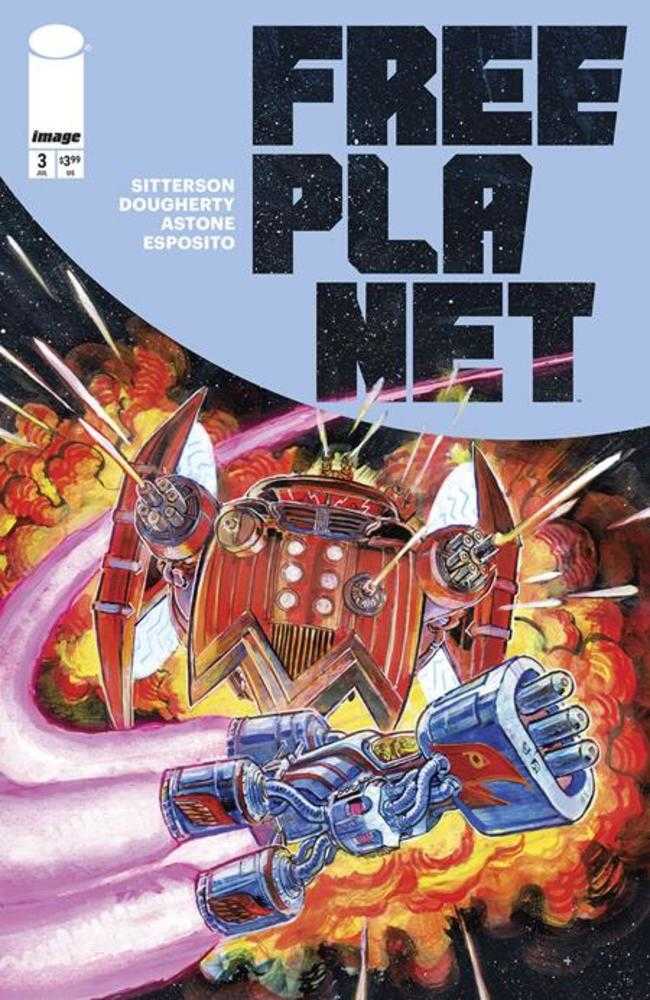 Image Comics Free Planet #3 Jed Dougherty