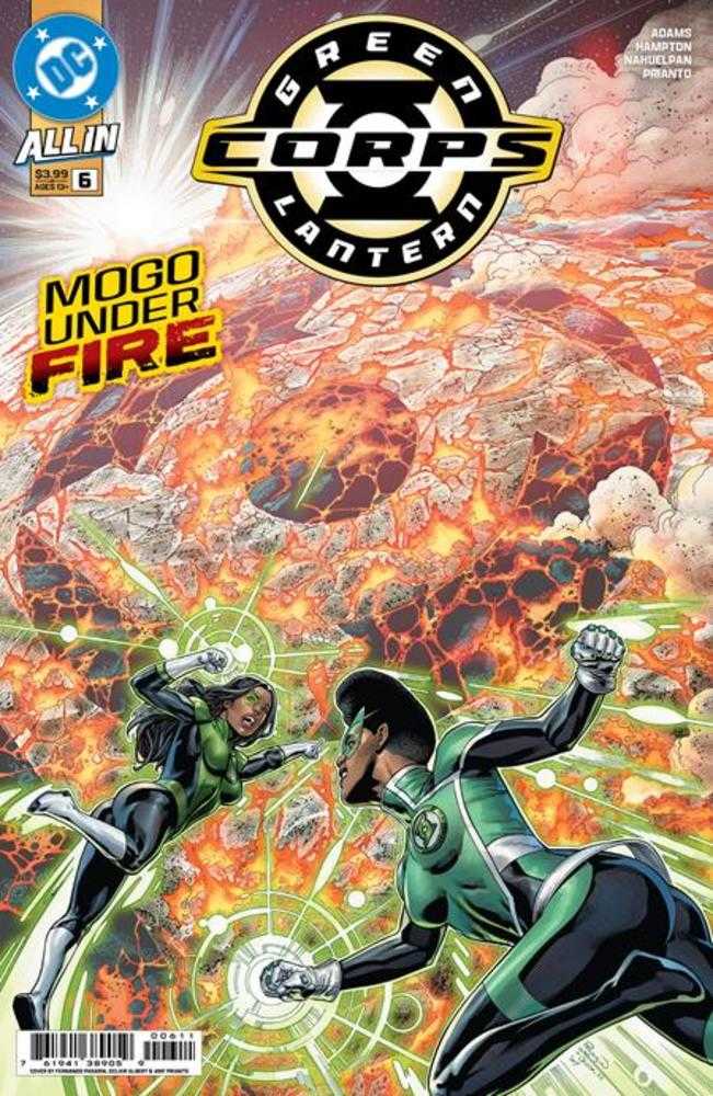 DC Comics Green Lantern Corps #6 Oclair Albert
