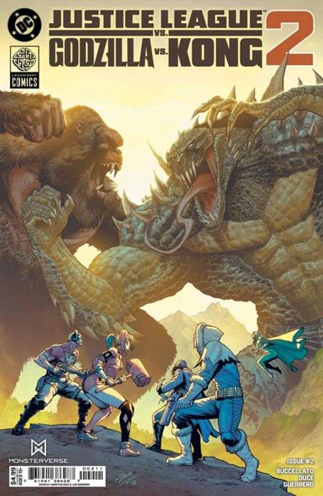 DC Comics Justice League Vs. Godzilla Vs. Kong 2 #2 Christian Duce