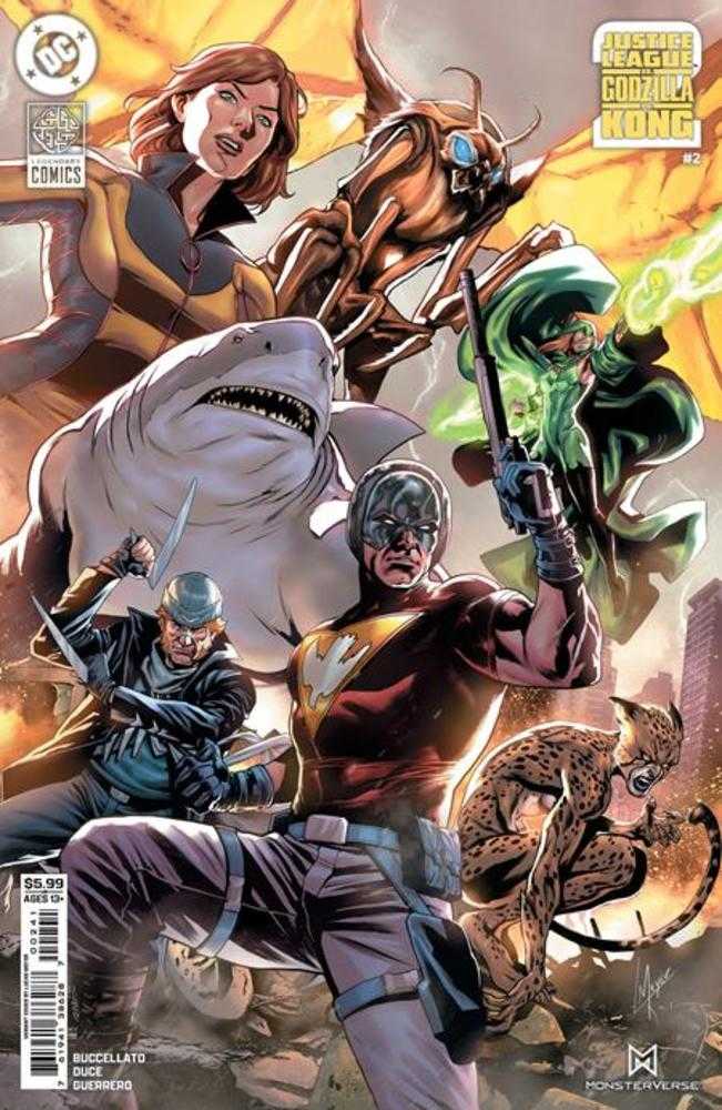 DC Comics Justice League Vs. Godzilla Vs. Kong 2 #2 Lucas Meyer