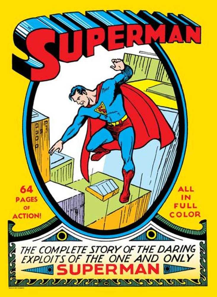 DC Comics Superman #1 Leo O Mealia Foil Facsimile Variant