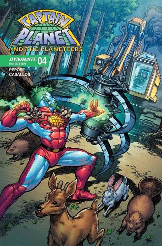 Dynamite Entertainment Captain Planet #4 Chad Hardin