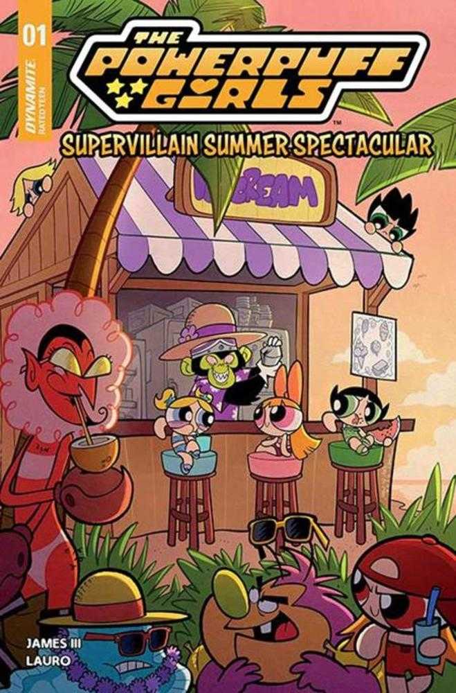 Dynamite Entertainment Powerpuff Girls Supervillain Spectacular #1 One Shot Carlo Lauro