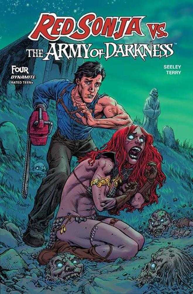 Dynamite Entertainment Red Sonja Vs Aod #4 Tom Raney