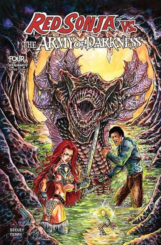 Dynamite Entertainment Red Sonja Vs Aod #4 Nikkol Jelenic