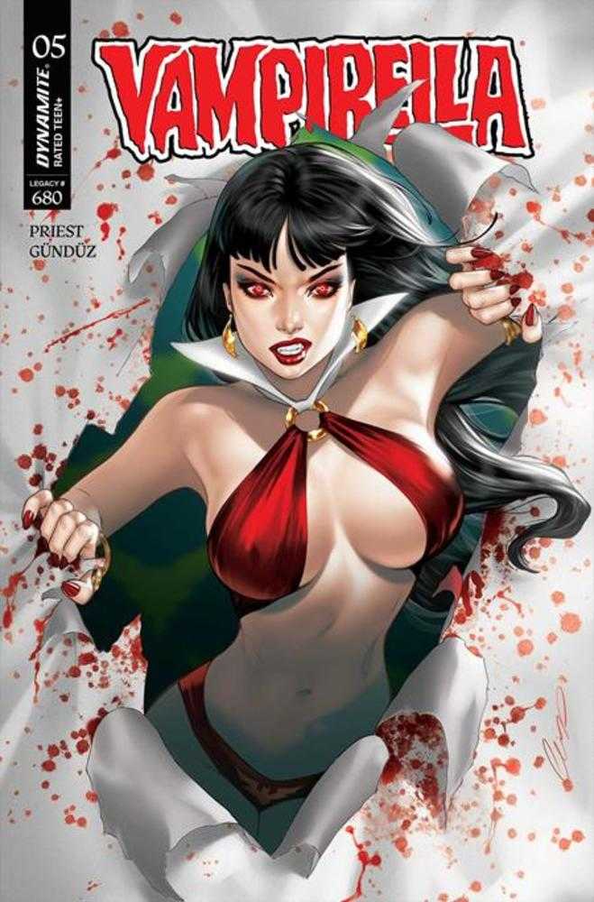 Dynamite Entertainment Vampirella (2025) #5 Elias Chatzoudis