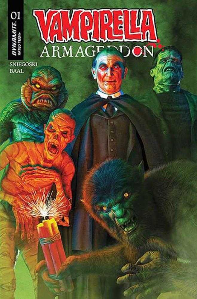 Dynamite Entertainment Vampirella Armageddon #1 Mark Spears Foil Variant