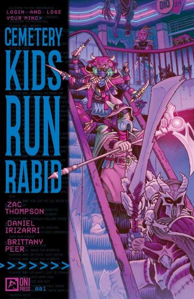 Oni Press Cemetery Kids Run Rabid #1 Daniel Irizarri