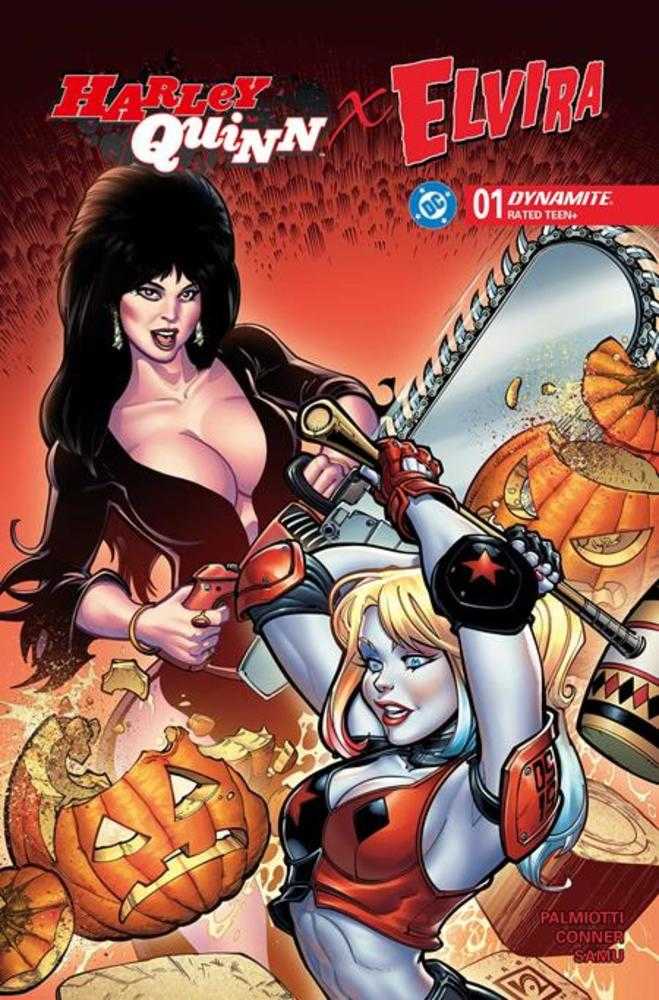 Dynamite Entertainment Harley Quinn X Elvira #1 Chad Hardin