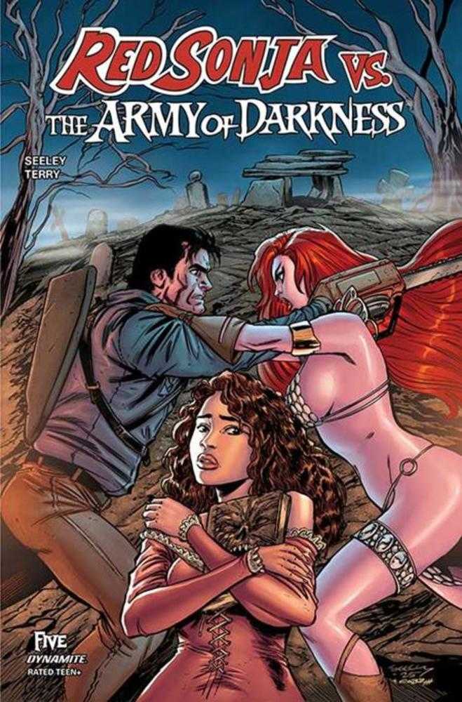 Dynamite Entertainment Red Sonja Vs Aod #5 Tim Seeley