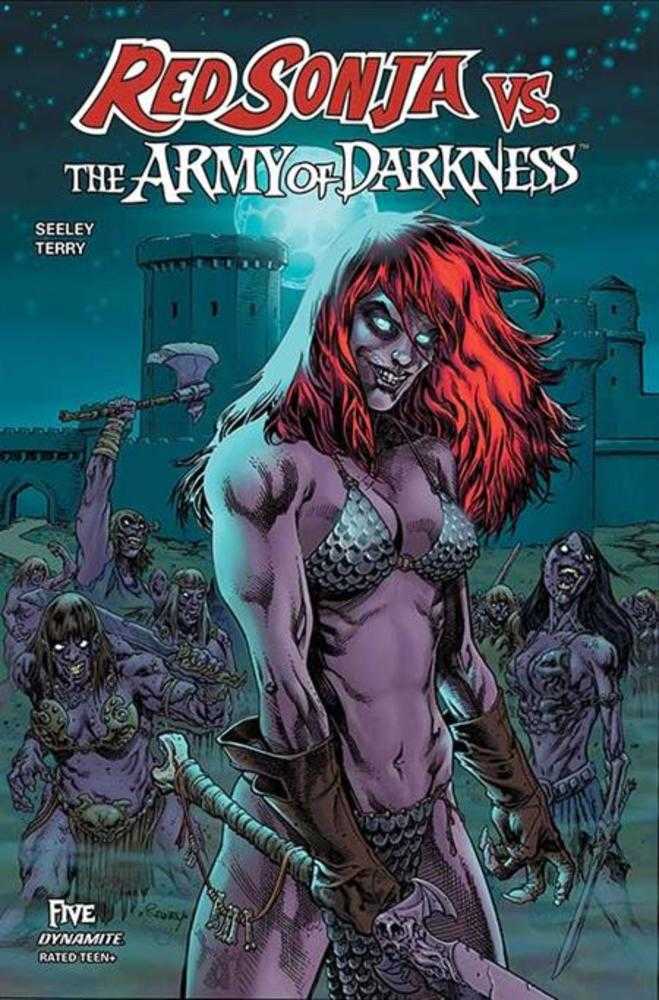 Dynamite Entertainment Red Sonja Vs Aod #5 Tom Raney