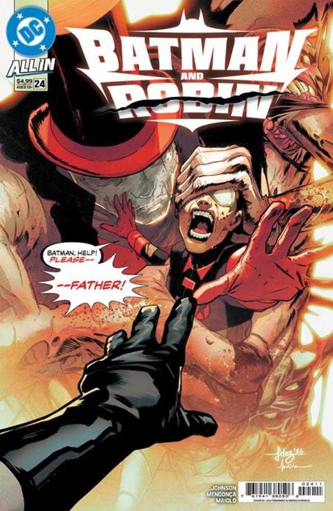 DC Comics Batman And Robin #24 Javier Fernandez