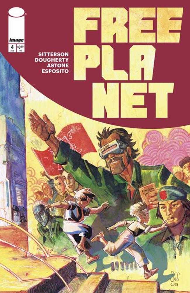 Image Comics Free Planet #4 Jed Dougherty