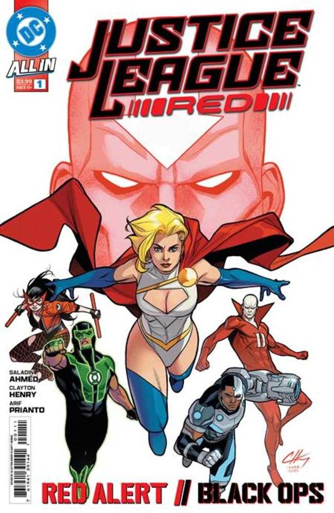 DC Comics Justice League Red #1 Clayton Henry