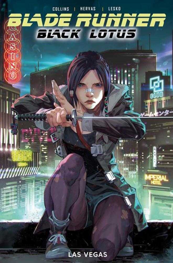 Titan Comics Blade Runner Black Lotus Las Vegas #1 Kael Ngu Foil Variant