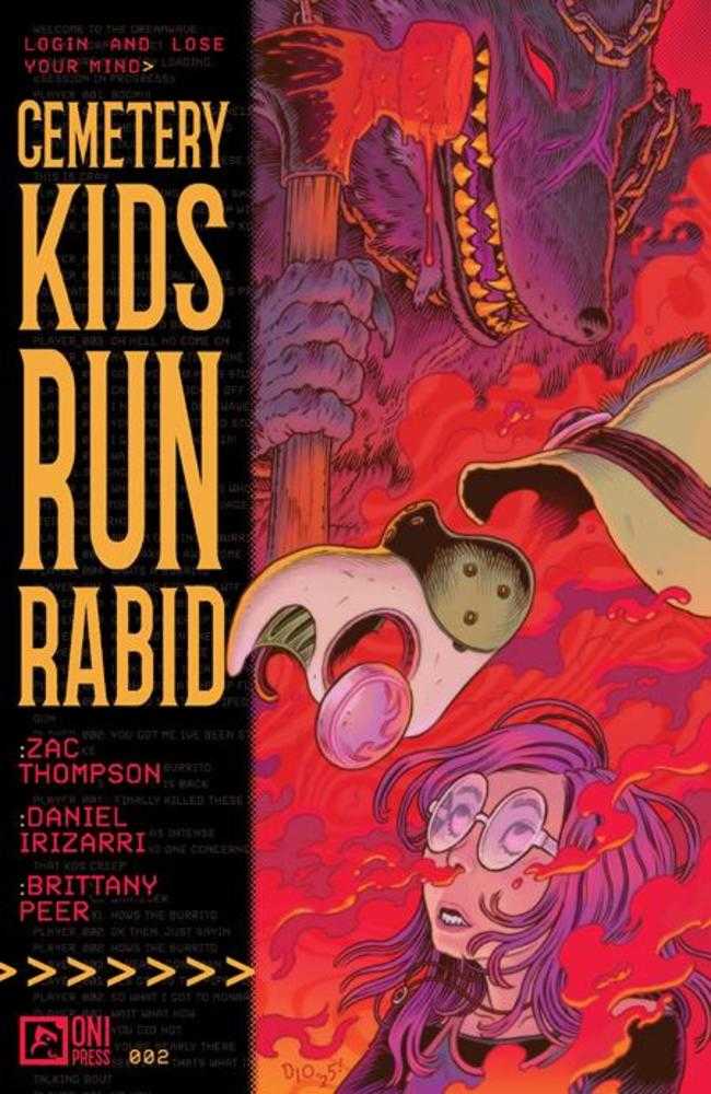 Oni Press Cemetery Kids Run Rabid #2 Daniel Irizarri