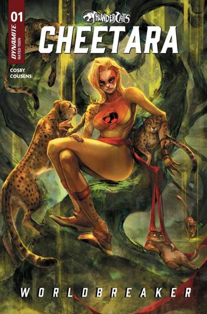 Dynamite Entertainment Cheetara Worldbreaker #1 Ivan Tao Foil Variant