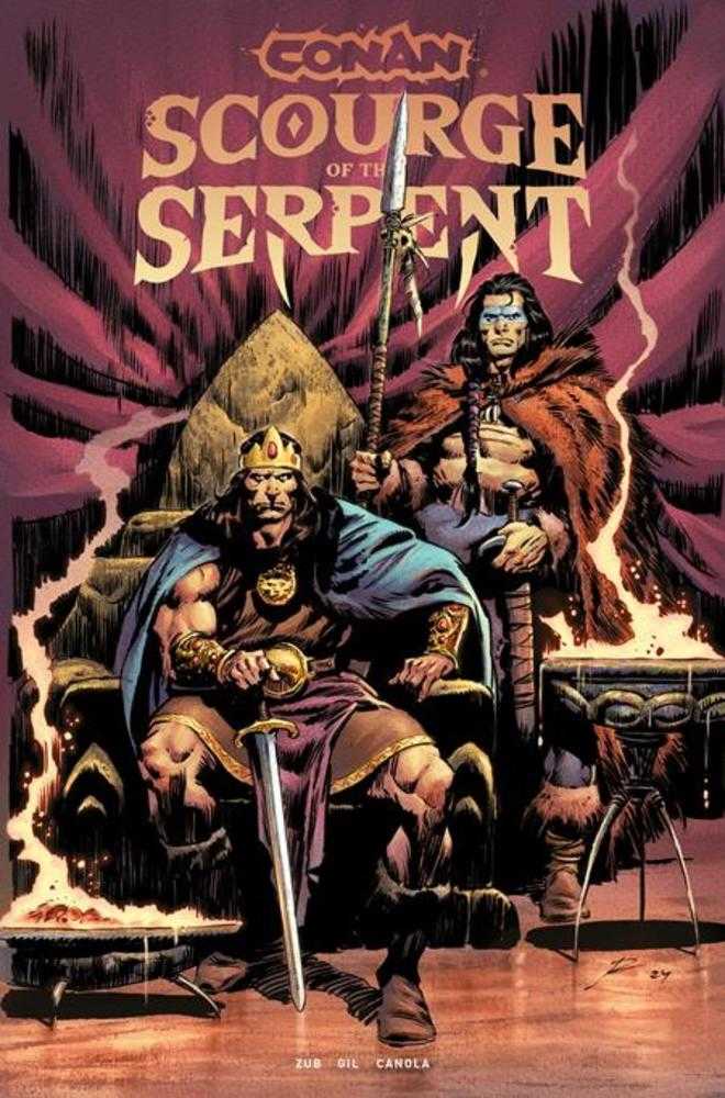 Titan Comics Conan The Barbarian Scourge Of The Serpent #1 Roberto Cover A