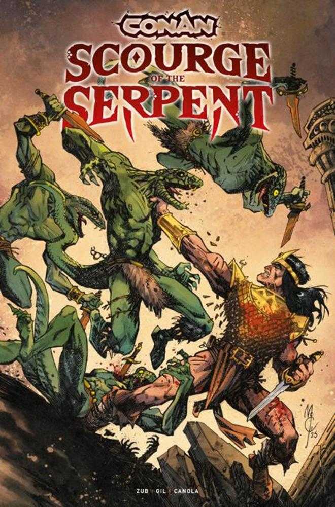 Titan Comics Conan The Barbarian Scourge Of The Serpent #1 John McCrea