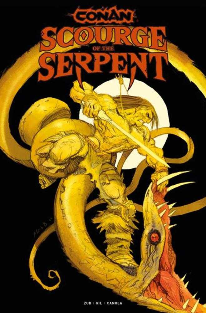 Titan Comics Conan The Barbarian Scourge Of The Serpent #1 Matias Bergara