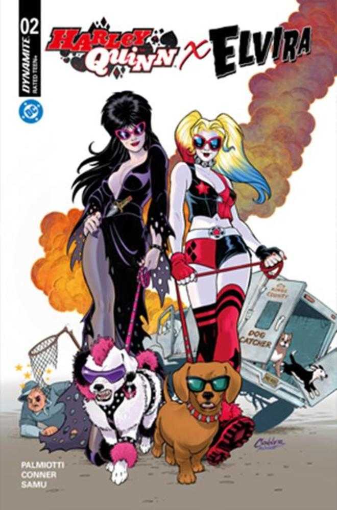 Dynamite Entertainment Harley Quinn X Elvira #2 Amanda Conner