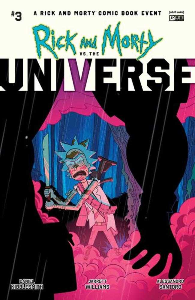Oni Press Rick And Morty Vs The Universe #3 Dave Bardin