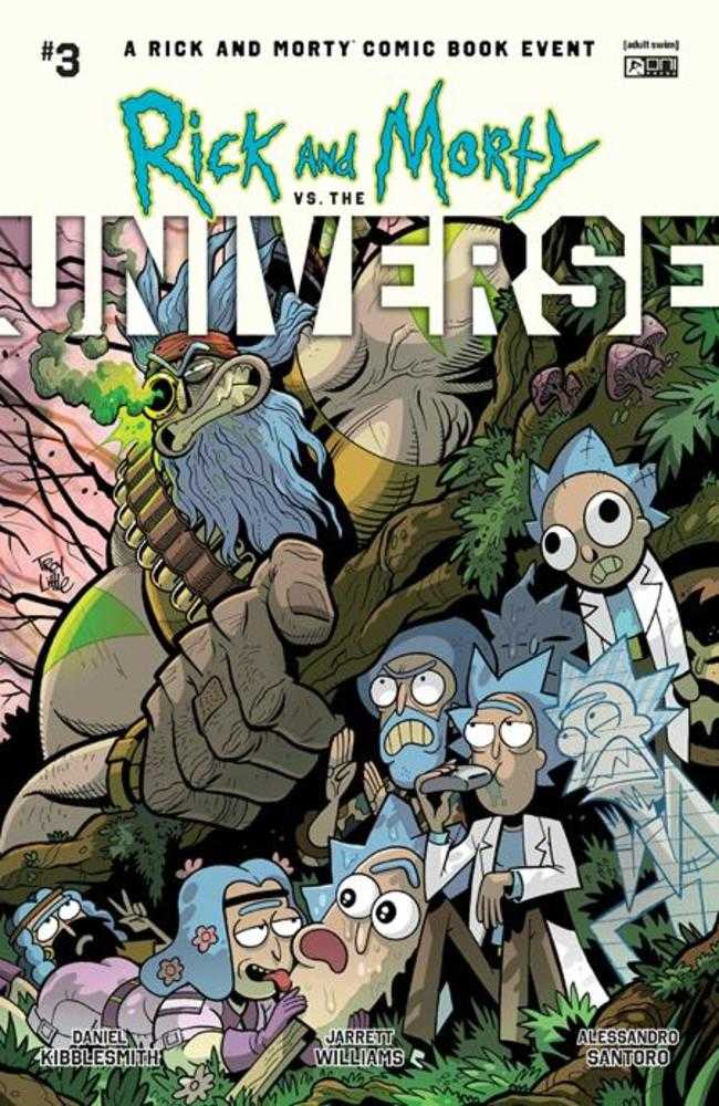 Oni Press Rick And Morty Vs The Universe #3 Troy Little