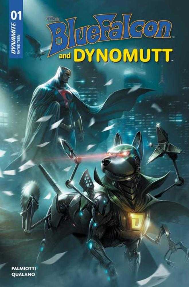 Dynamite Entertainment The Blue Falcon & Dynomutt #1 Francesco Mattina Foil Variant