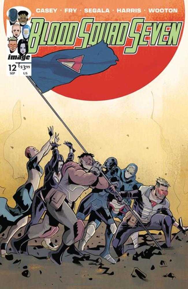 Image Comics Blood Squad Seven #12 Paul Fry