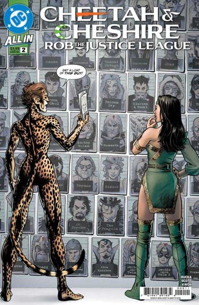 DC Comics Cheetah And Cheshire Rob The Justice League #2 Nicola Scott
